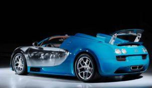 Policja weszła jak po swoje i skonfiskowała Bugatti warte miliony. Doze pikanterii dodaje otoczka skandalu