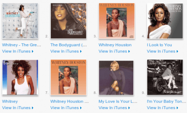 Sony podniósł ceny muzyki Whitney Houston &#8211; zaczęły się żniwa