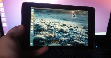 Ubuntu na Nexusie 7 - wideo