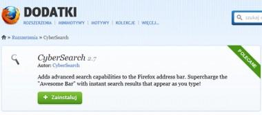 Z CyberSearch szybko i skutecznie przeszukasz wybrane witryny, blogi i fora