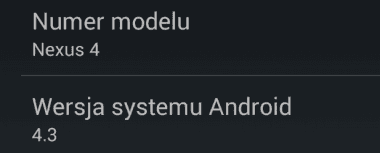 Jak zainstalować Androida 4.3 na Nexusie?
