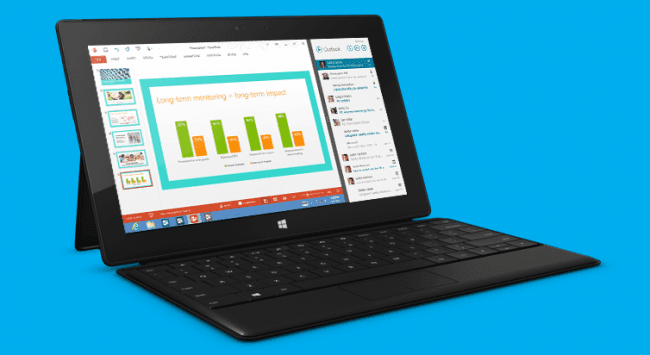 tablet microsoft surface 