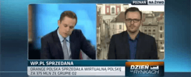 W TVN CNBC o tym dlaczego O2 kupuje Wirtualną Polskę