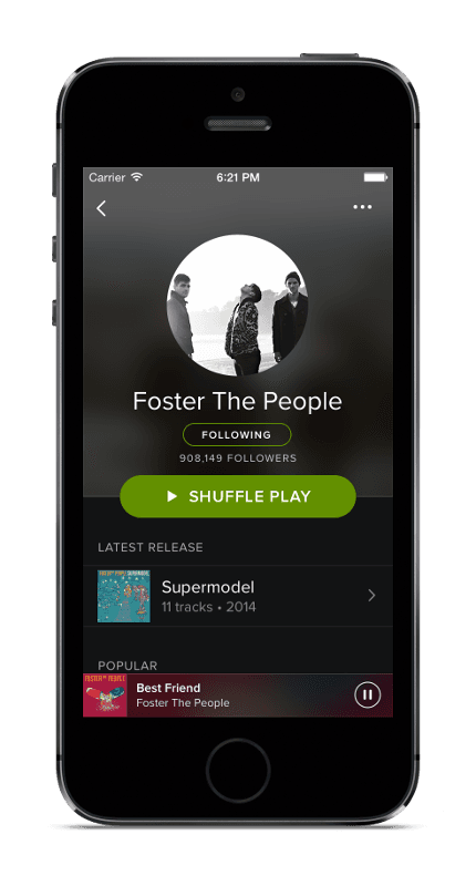spotify iphone 