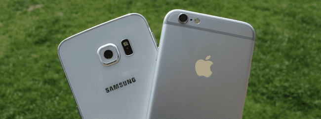 samsung galaxy s6 edge vs iPhone 6 