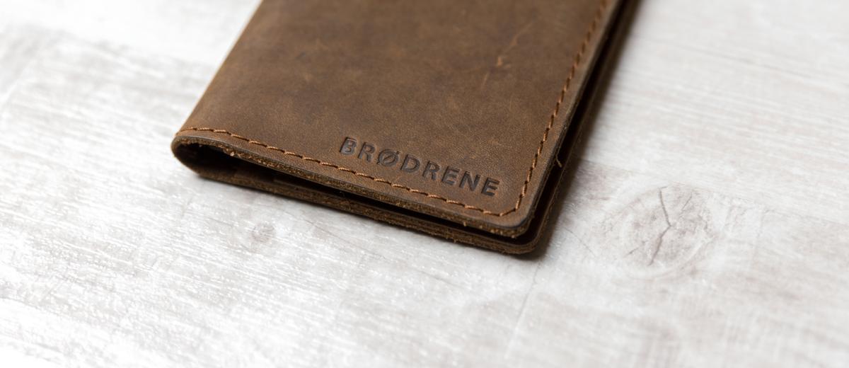 Brodrene - cienki portfel - slim wallet