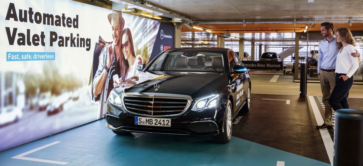 Autonomiczny parking Mercedesa