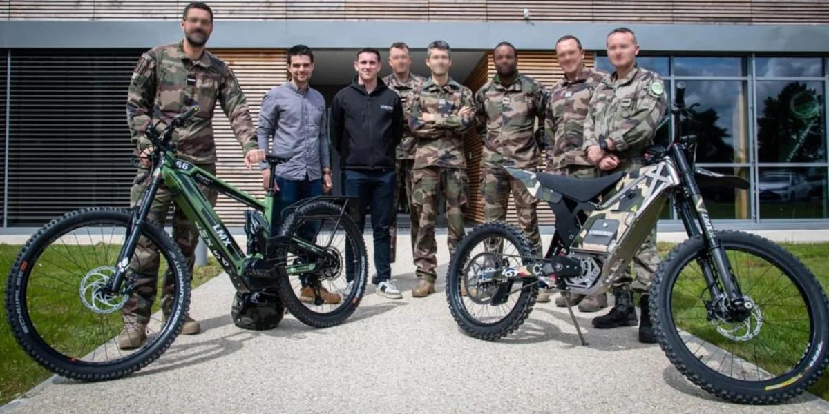 armia francuska testuje rowery elektryczne