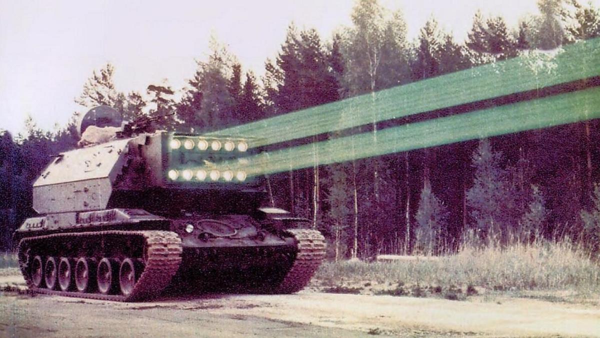 1K17 Sżatije - laserowy czołg z wielkim rubinem. Ta broń była kosmicznie droga