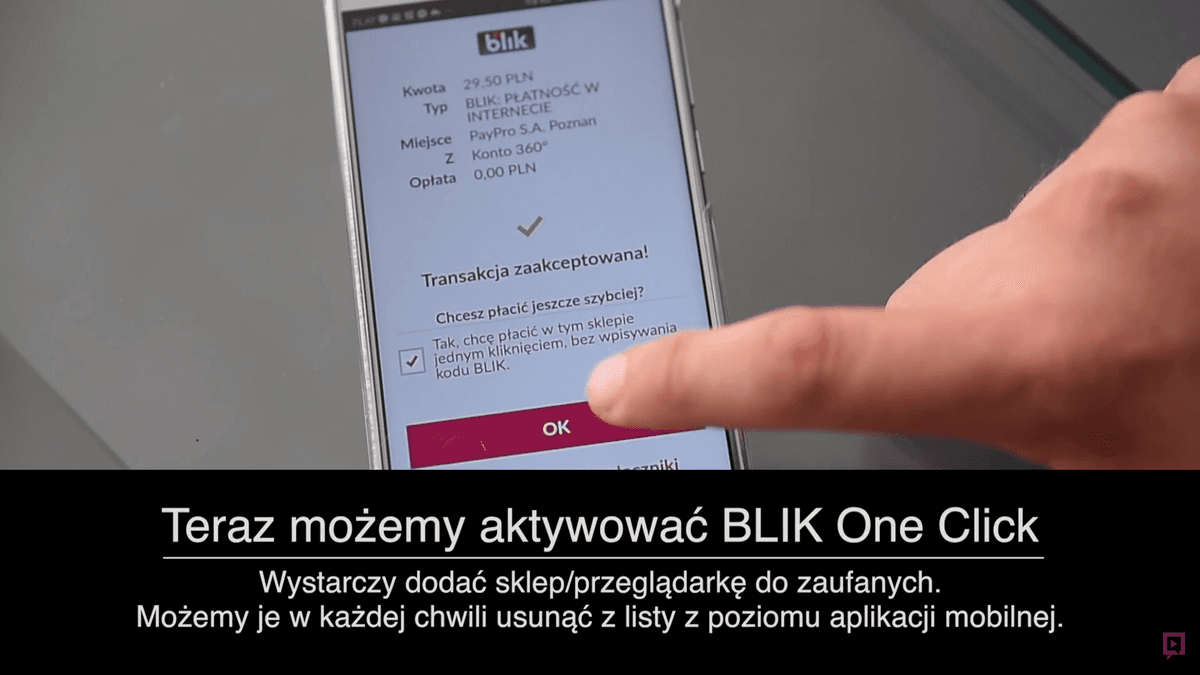 Polacy stworzyli prawdopodobnie najlepszą metodę płatności w Internecie. Oto Blik One Click. class="wp-image-583823" 