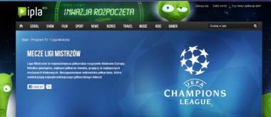 Finał Ligi Mistrzów obejrzymy także na ipla.tv