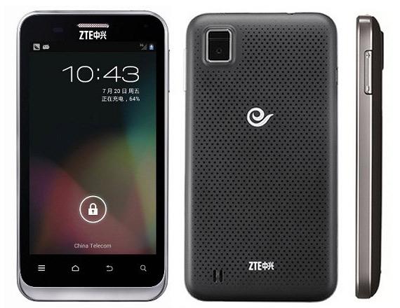 ZTE N880E Android 4.2 Jelly Bean 