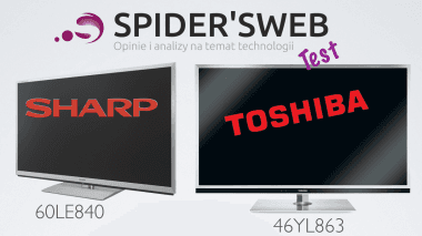 Test Toshiba YL863 oraz Sharp LE840 świetnych telewizorów z japonii