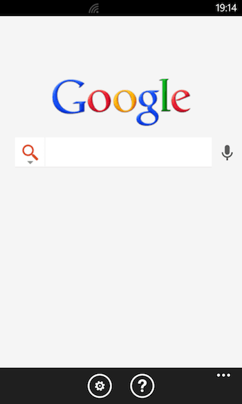 Google Search Windows Phone 1 