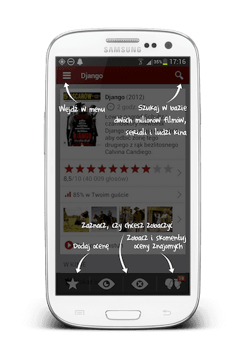 Filmweb na Androida 5 
