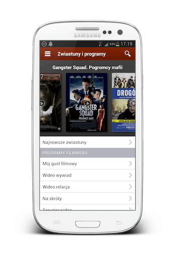 Filmweb na Androida 8 