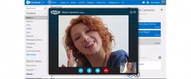 Skype w przeglądarkowej poczcie Microsoftu