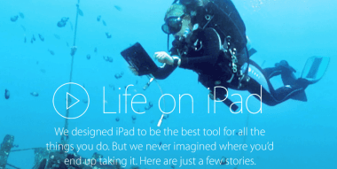 Life on iPad &#8211; nowa strona Apple, która ukazuje potencjał iPada, ale też jego problemy