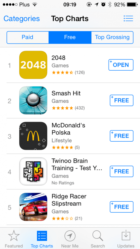 2048 &#8211; top free app 
