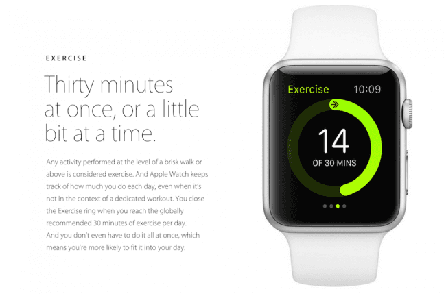 Apple Watch fitness, 3 