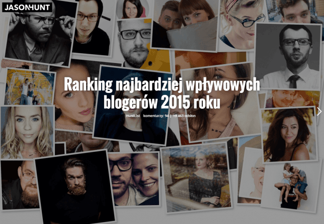 popularni blogerzy w polsce 