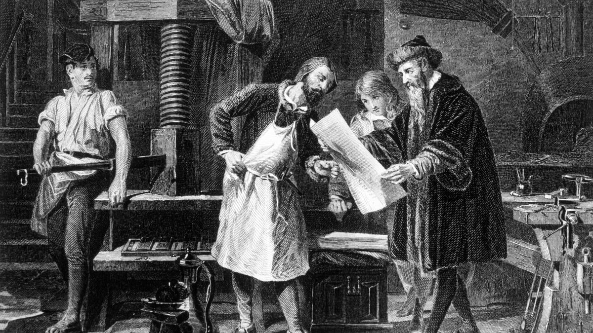 Gdyby Gutenberg żył współcześnie, dałby sobie spokój z prasą i poszedł w druk online