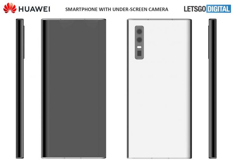 Tak będą wyglądać smartfony Huawei z kamerką do selfie pod ekranem class="wp-image-1158898" 