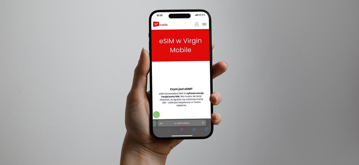 eSIM już w Virgin Mobile. Play uruchamia nową usługę