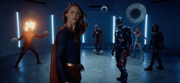 Arrow, Flash, Supergirl i inni w efekciarskim spocie od CW
